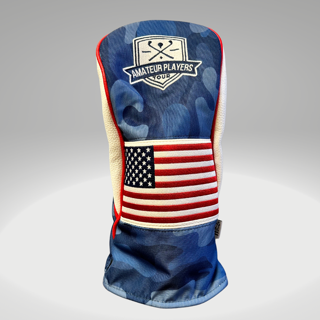 PRG Head Cover - Driver - camo flag
