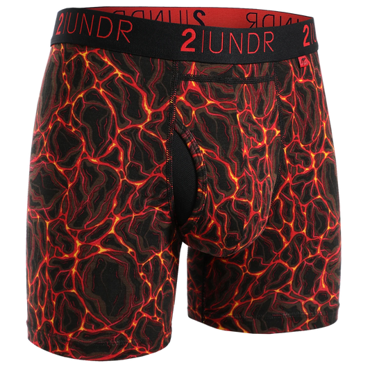 Swing Shift 6" Boxer Brief - Inferno