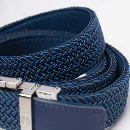 Nexbelt - Braided Navy Cord Golf Ratchet Belt