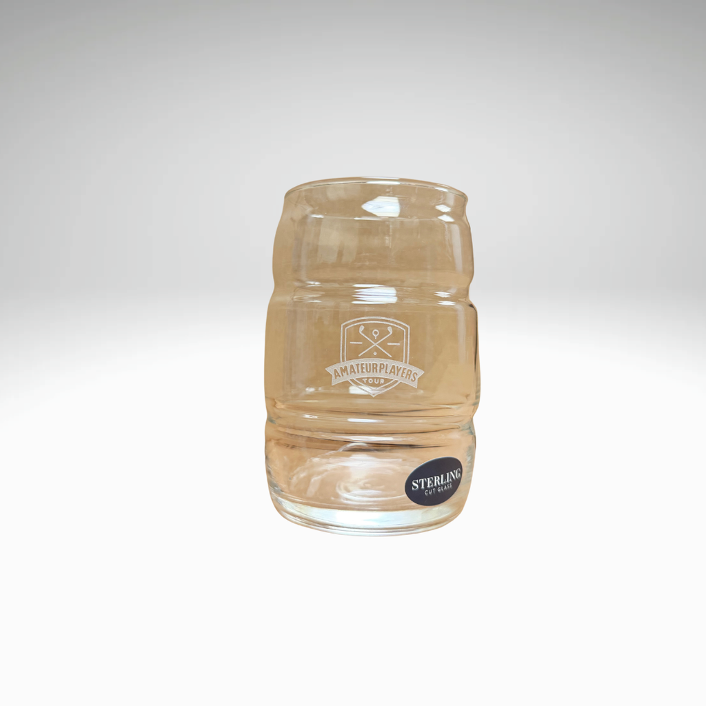Sterling Cut Glass - Barrel Beer Glass 16oz