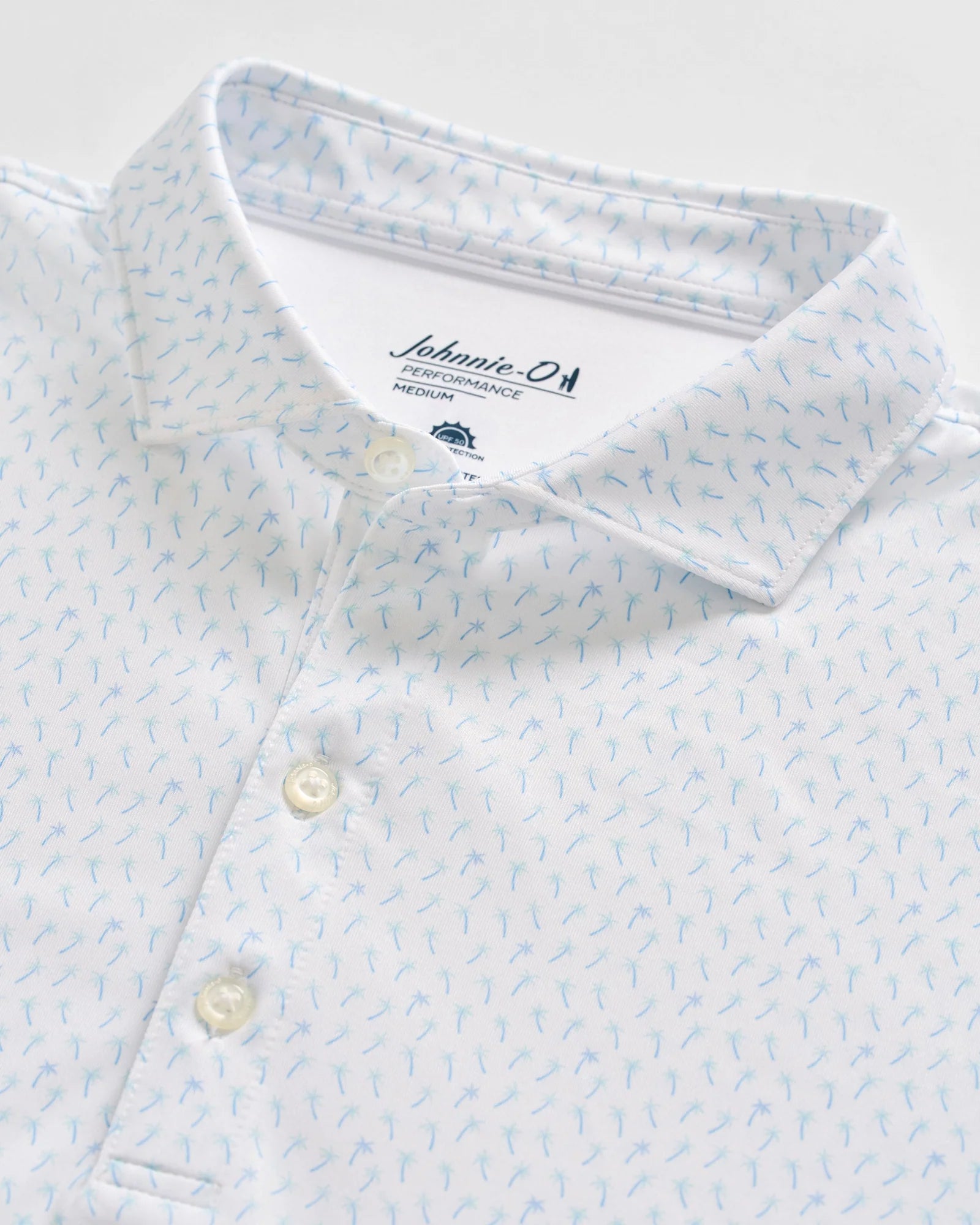Johnnie-O Performance Jersey Polo - Marina in Maliblu