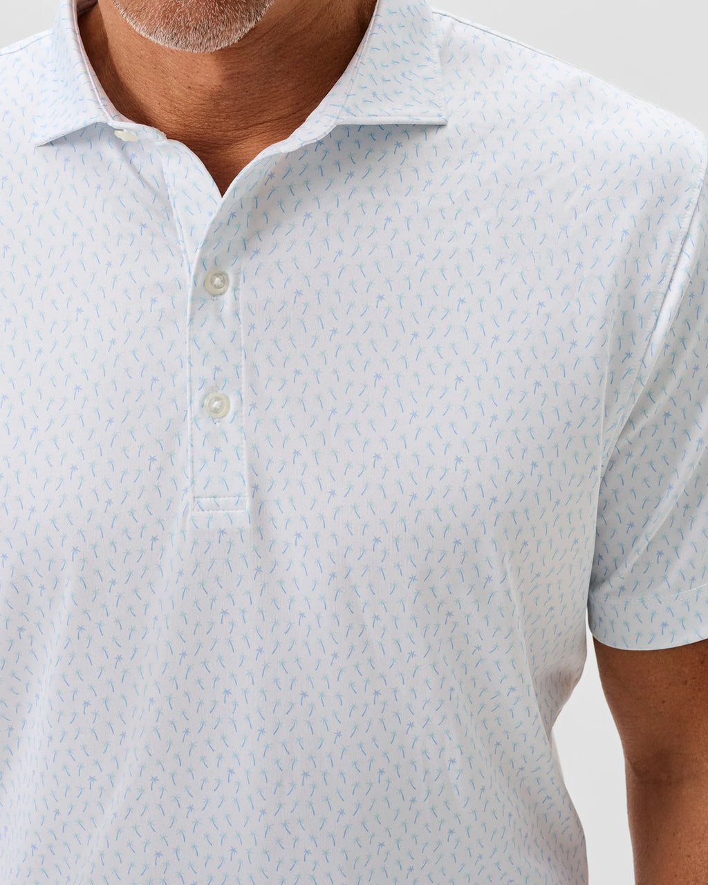 Johnnie-O Performance Jersey Polo - Marina in Maliblu