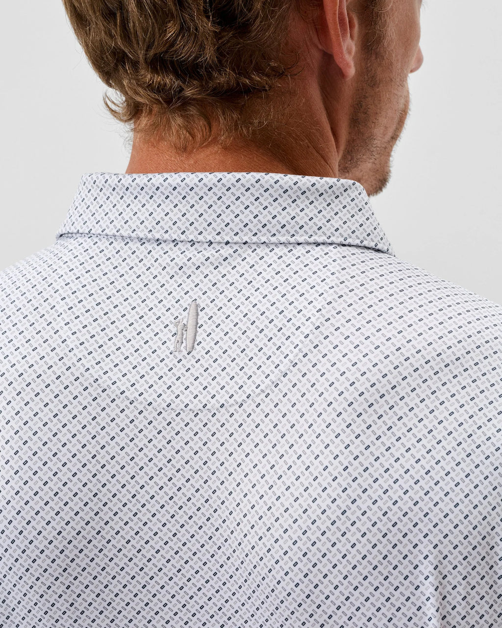 Johnnie-O Performance Featherweight Polo - Ralph in White