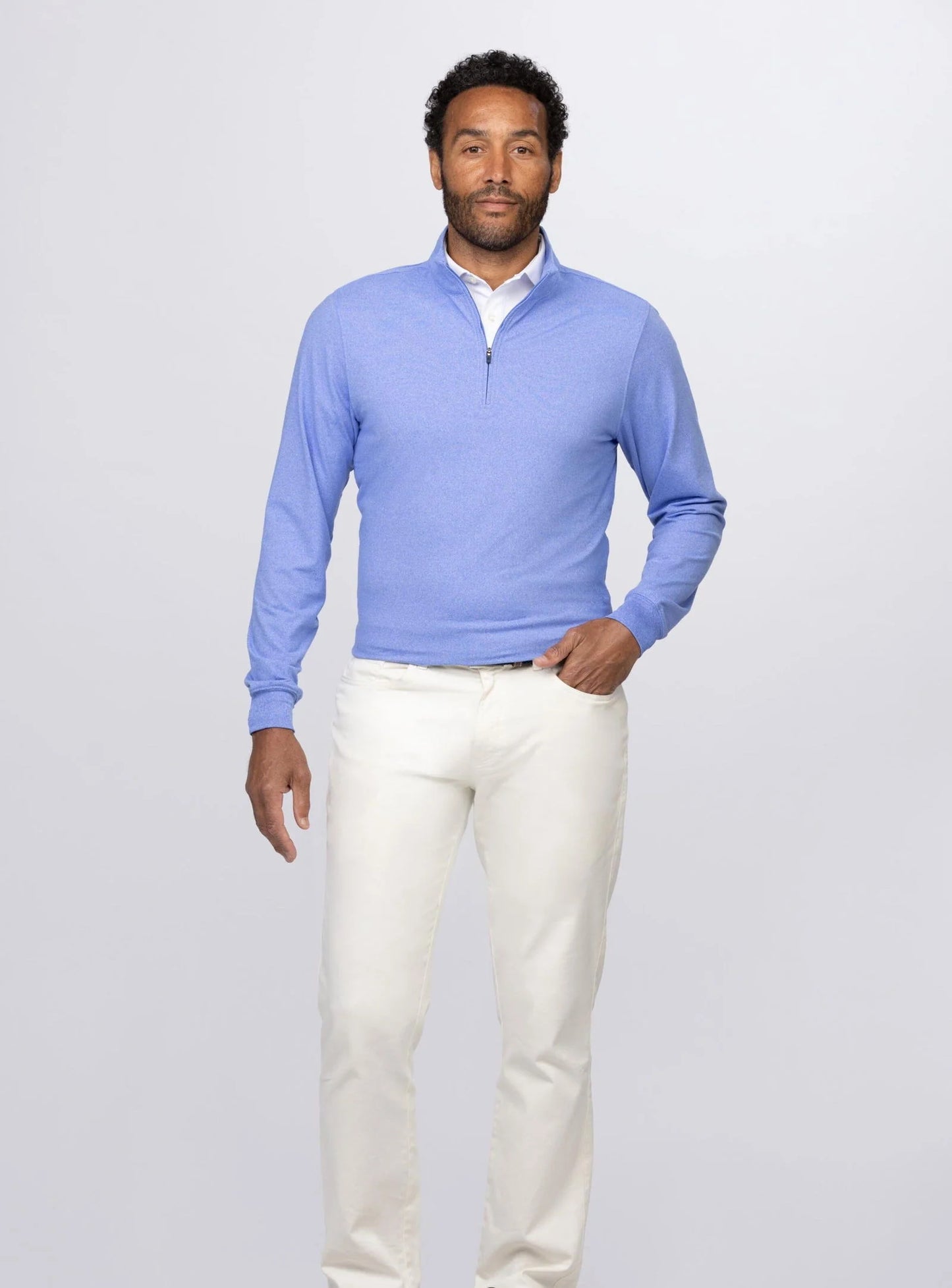 Men's Turtleson Siro Long Sleeve Quarter-Zip Pullover