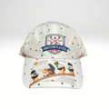 Ladies Red & Navy Stars Hat
