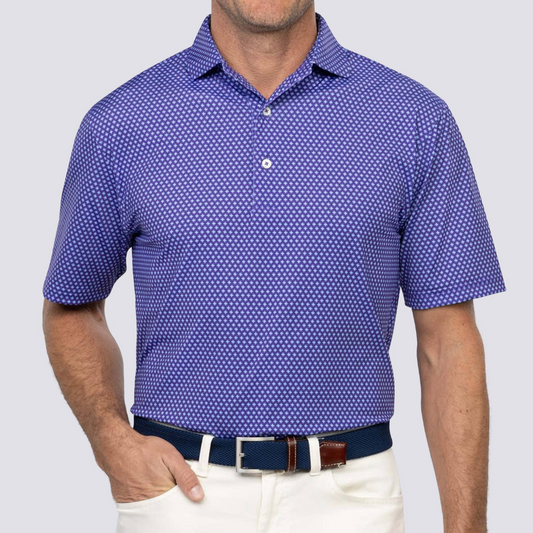 Turtleson - Polo - Daniels - violet/navy