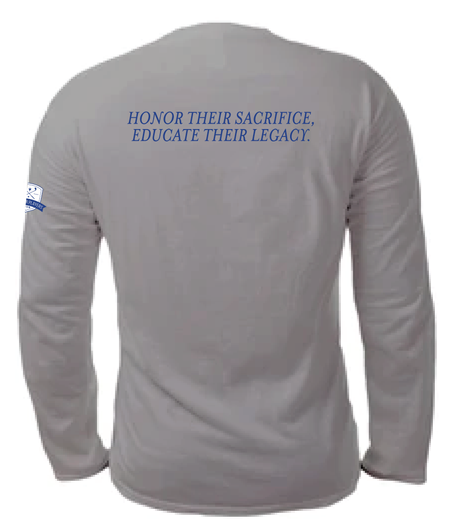 Folds of Honor Long Sleeve Shirt - Grey